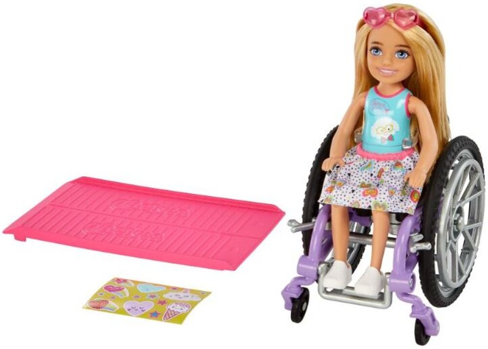 Barbie - Barbie Chelsea Wheelchair Blonde (Papd)