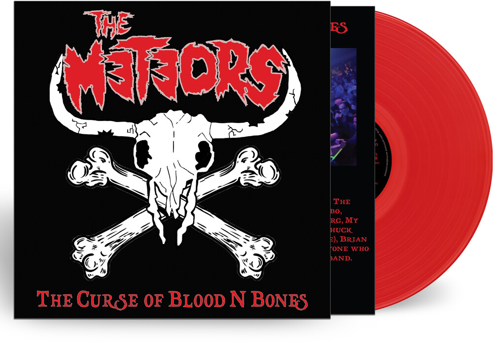 Meteors - Curse Of Blood N Bones (Red Vinyl) [Colored Vinyl] [Limited Edition]