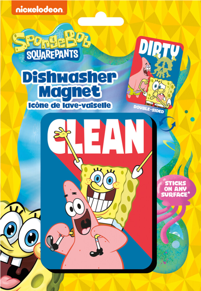 Spongebob Squarepants Dishwasher Magnet - Spongebob Squarepants Dishwasher Magnet (Mag)
