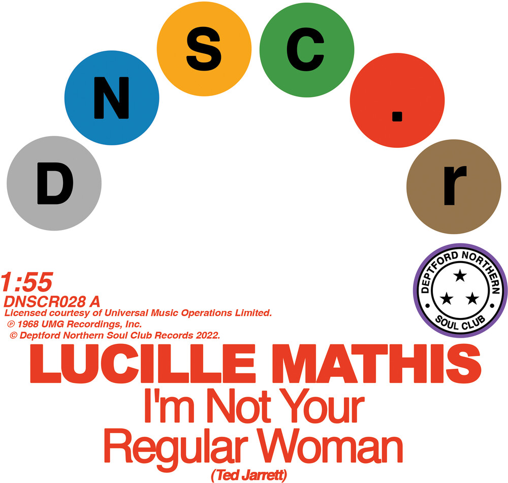 Lucille Mathis  / St. James,Holly - I'm Not Your Regular Women / That's Not Love