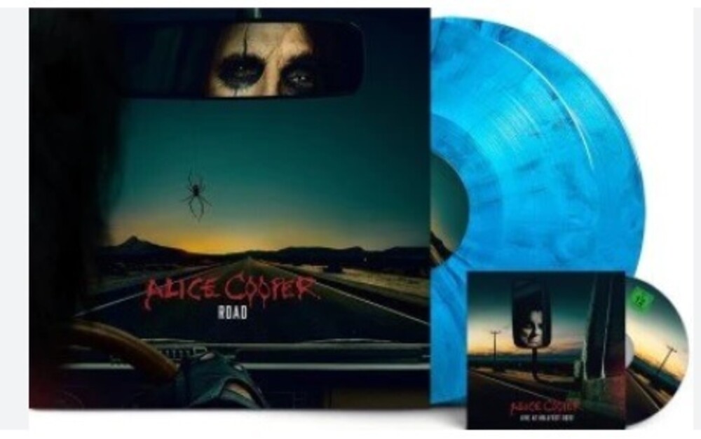 Alice Cooper - Road [Indie Exclusive Limited Edition Blue Marbled 2LP+DVD]