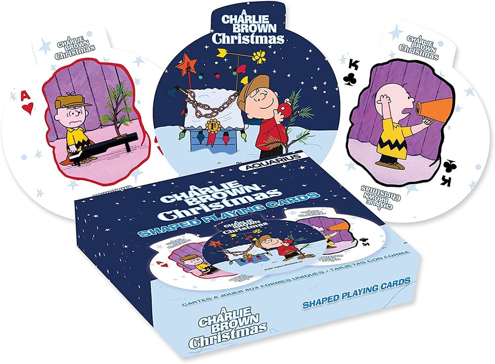 Charlie Brown Christmas Shaped Playing Cards Deck - Charlie Brown Christmas Shaped Playing Cards Deck