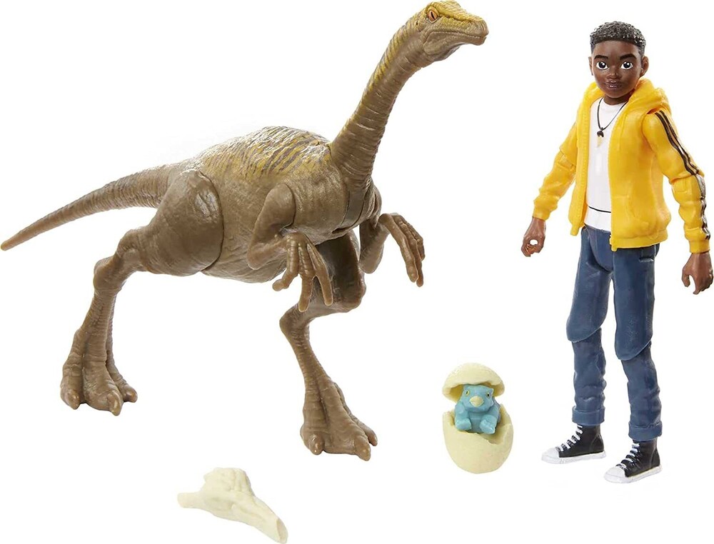 Jurassic World - Mattel - Jurassic World Darious, Gallimimus, Bumpy Egg & Raptor