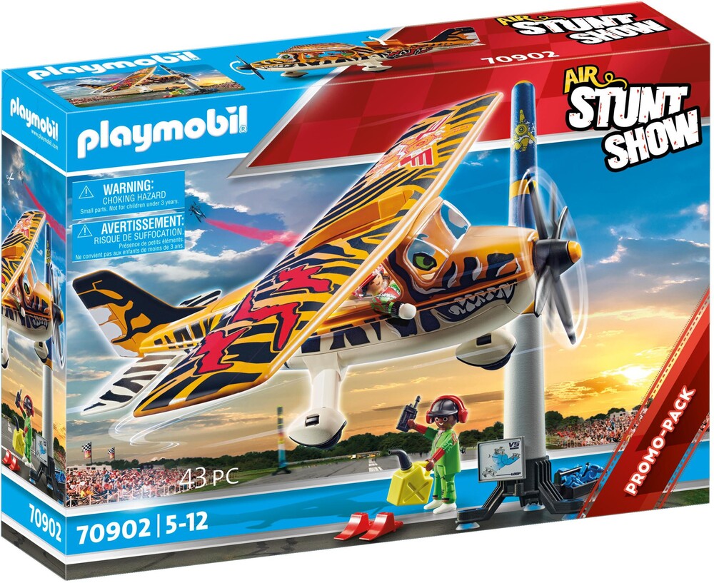 Playmobil - Air Stunt Show Tiger Propeller Plane (Fig)