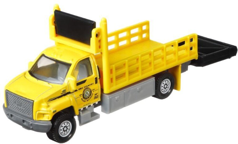 Matchbox - Mbx Gmc 3500 Attenuator Truck Yellow (Tcar)