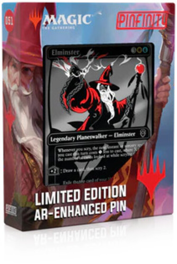 Pinfinity - Mtg Commander Legends Elminster Ltd Ed Ar Pin