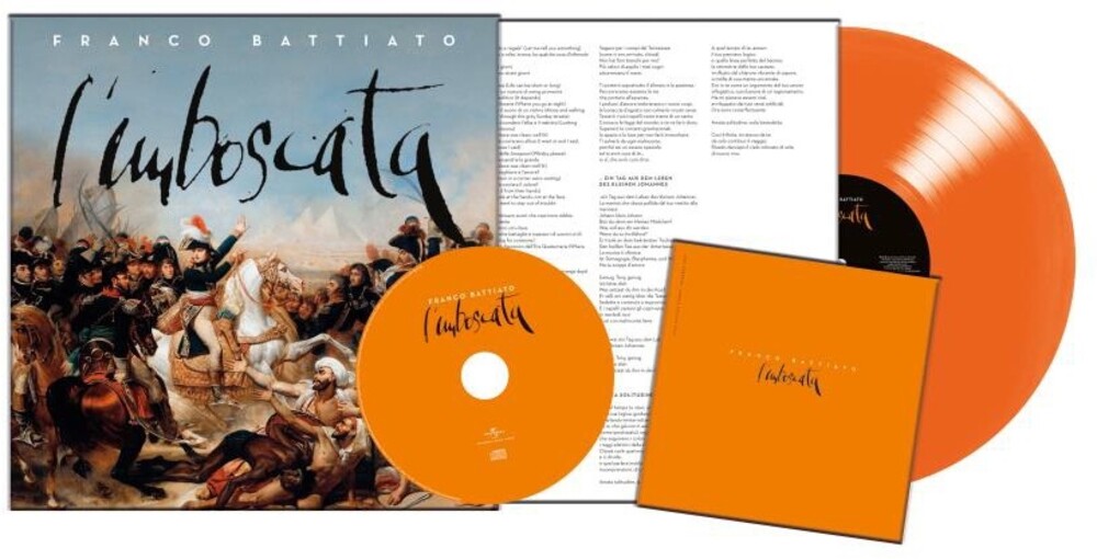 Franco Battiato - L'Imboscata 25th Anniversary (Numbered Colored Vinyl + CD w/ Bonus Track)