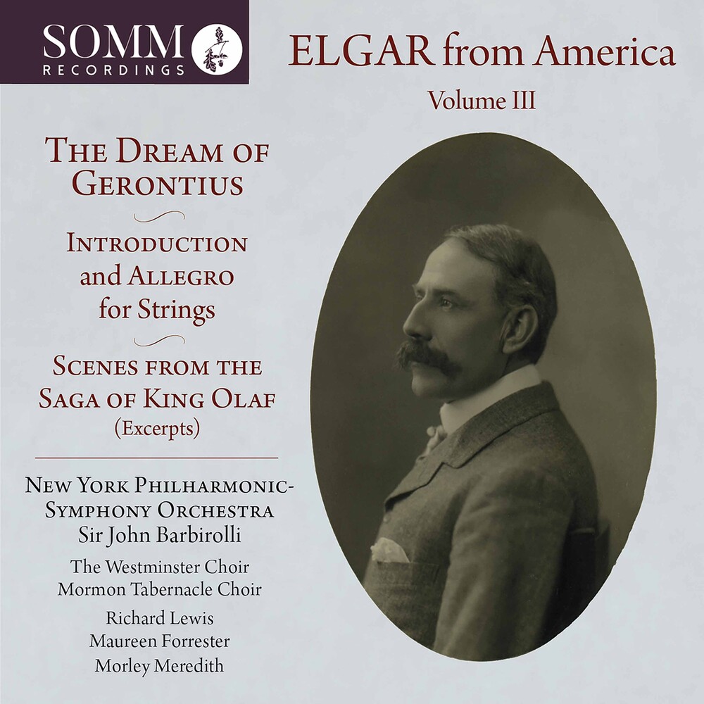 Elgar / Mormon - Elgar From America 3 (2pk)