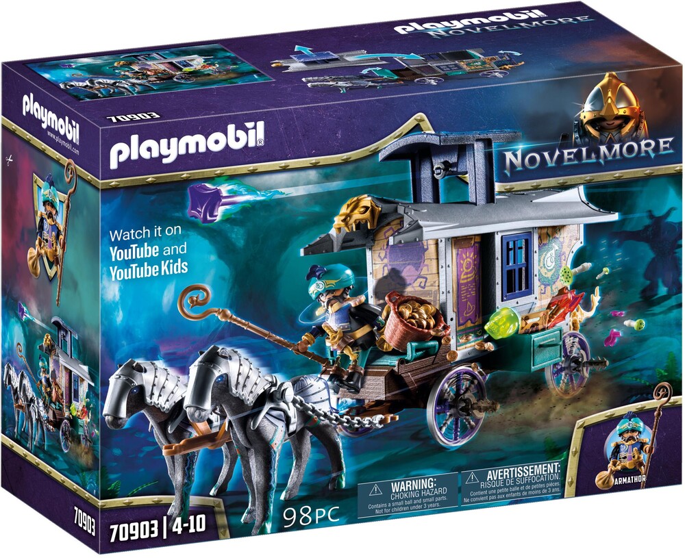 Playmobil - Novelmore Violet Vale Merchant Carriage (Fig)