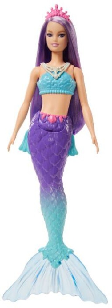 Barbie - Barbie Mermaid With Blue Top Purple Hair (Papd)