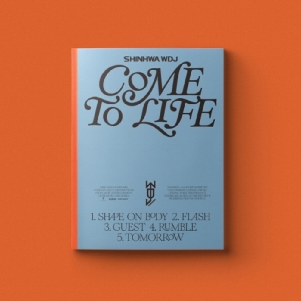 Shinhwa Wdj - Come To Life (Post) (Phob) (Phot) (Asia)