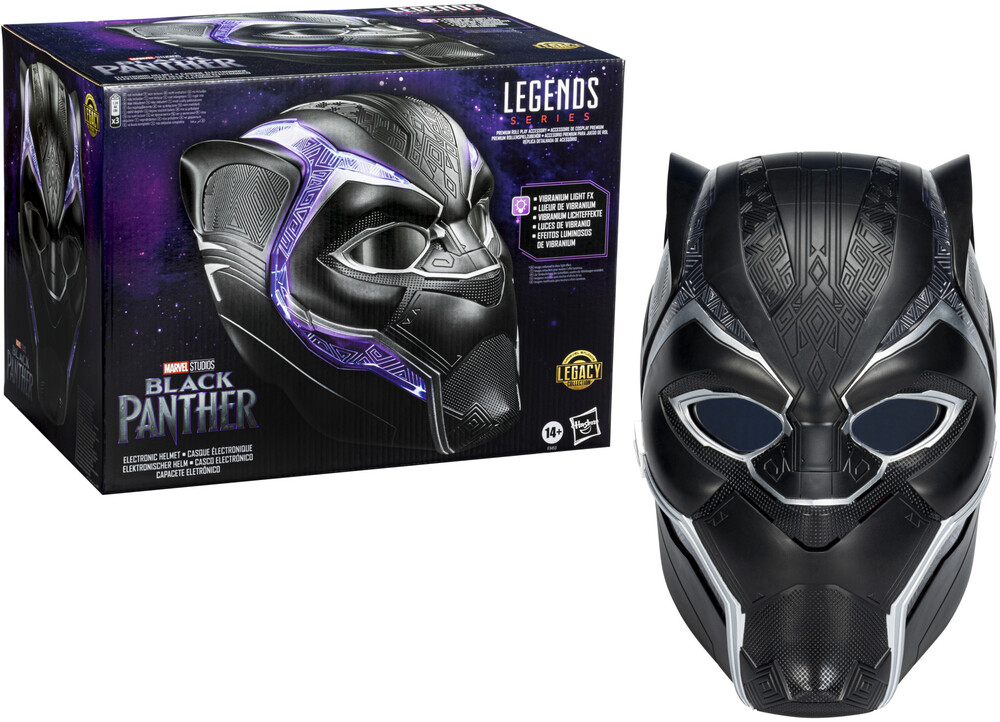 Black Panther - Hasbro Collectibles - Marvel Legends Series Black Panther Electronic Role Play Helmet