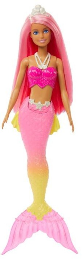 Barbie - Barbie Mermaid With Hot Pink Top Pink Hair (Papd)