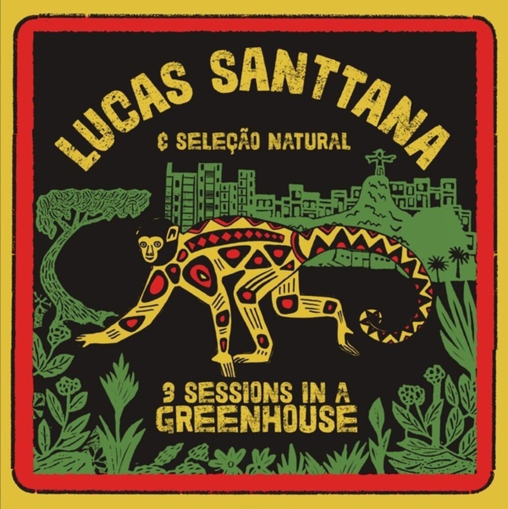 Lucas Santtana - 3 Sessions In A Greenhouse [Colored Vinyl] (Red)