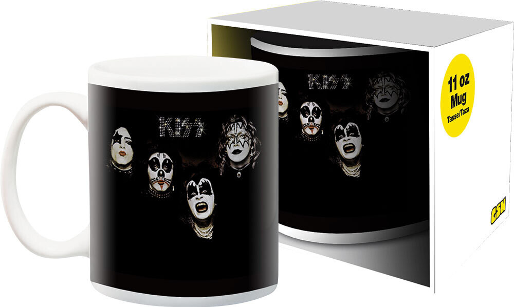 Kiss Debut Album Cover Artwork 11Oz Boxed Mug - Kiss Debut Album Cover Artwork 11oz Boxed Mug