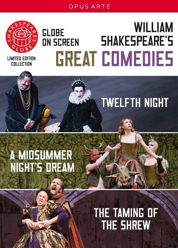 Shakespeare / Fry / Day - Shakespeare's Great Comedies (3pc) / (3pk)