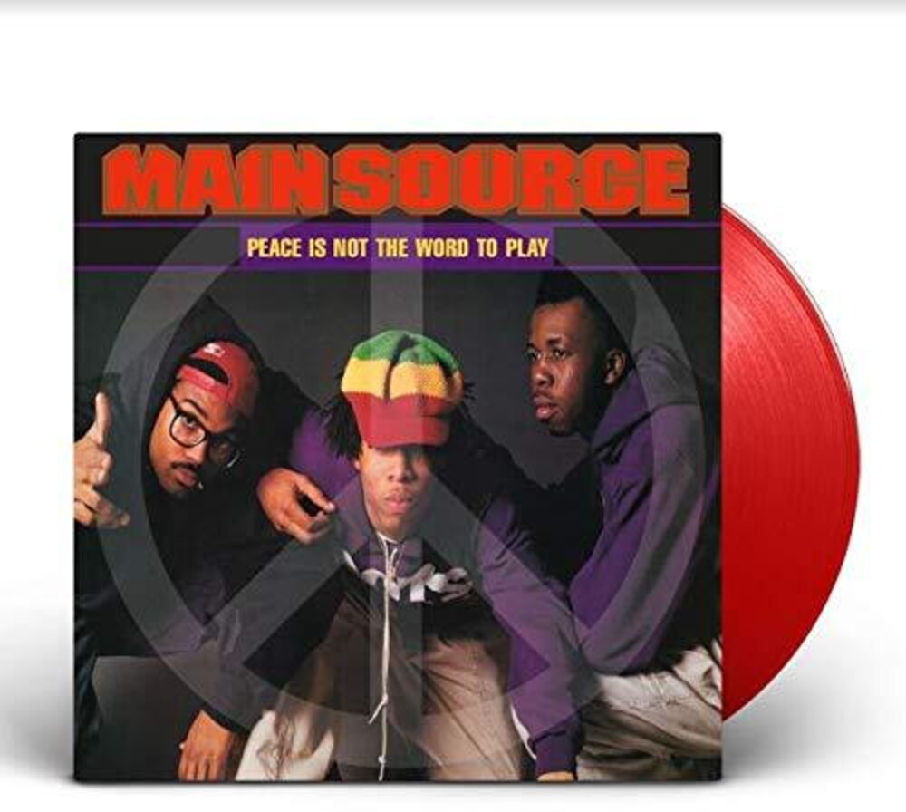 Main Source - Peace Is Not The Word To Play [Colored Vinyl] [Limited Edition] (Red)