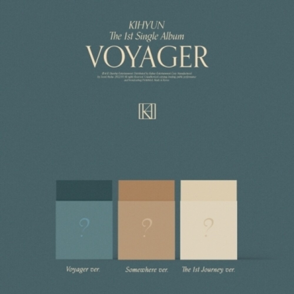 Kihyun - Voyager [incl. 96pg Photobook, Photocard, Photo Sticker + Bookmark]