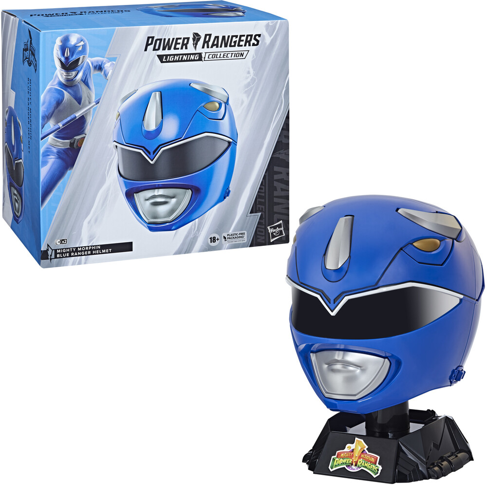 Prg Lc Mmpr Blue Ranger Helmet - Hasbro Collectibles - Power Rangers Lightning Collection Mighty Morphin Blue Ranger Helmet