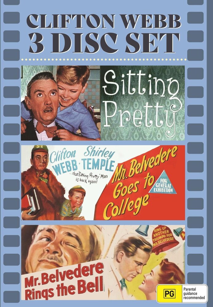 Clifton Webb: 3 Disc Set - Clifton Webb: 3 Disc Set (Sitting Pretty / Mr. Belvedere Goes To College / Mr. Belvedere Rings The Bell) - NTSC/0
