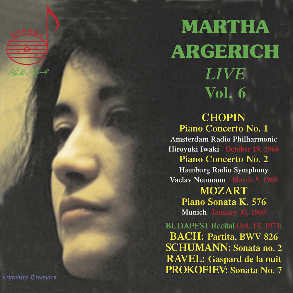 J Bach .S. / Argerich - Martha Argerich Live 6 (2pk)