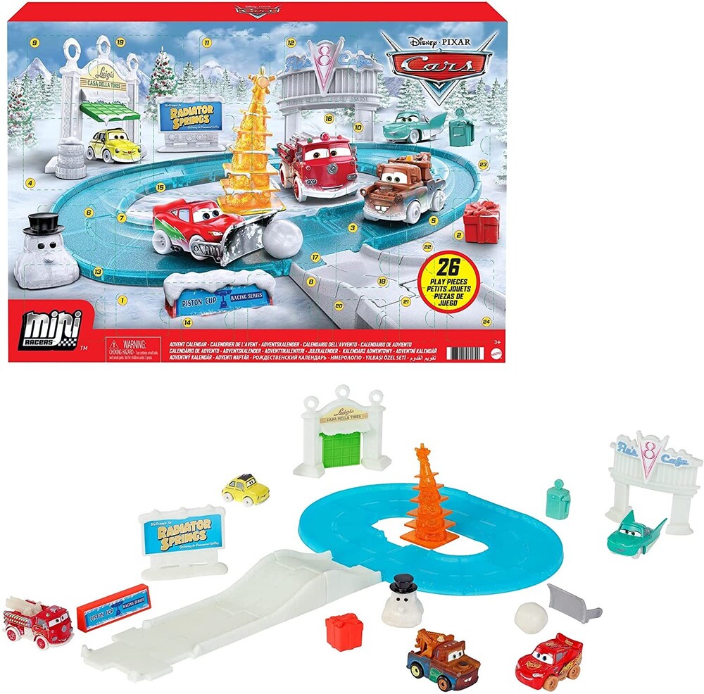 Pixar Mattel Cars Minis Advent Calendar 21 Disney Pixar Dbs Sounds