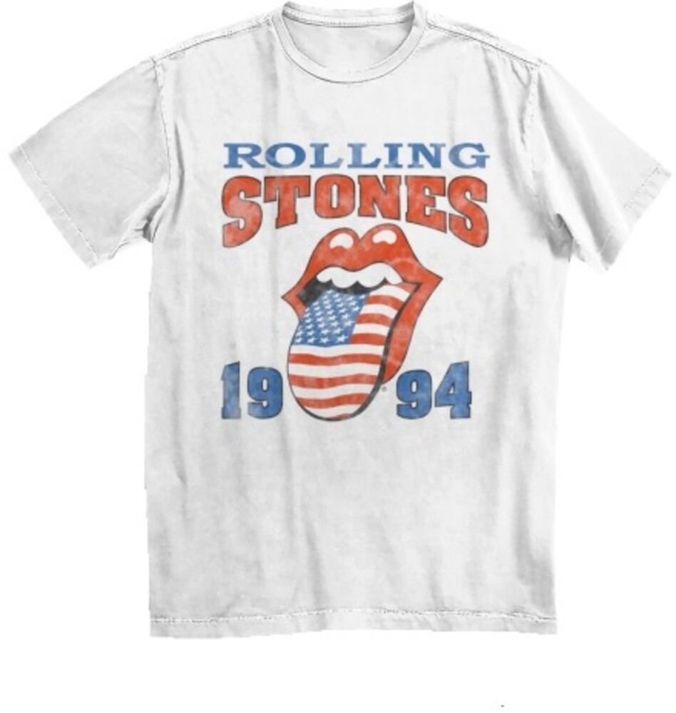 Rolling Stones 1994 White Ss Tee S - Rolling Stones 1994 White Ss Tee S (Wht) (Sm)