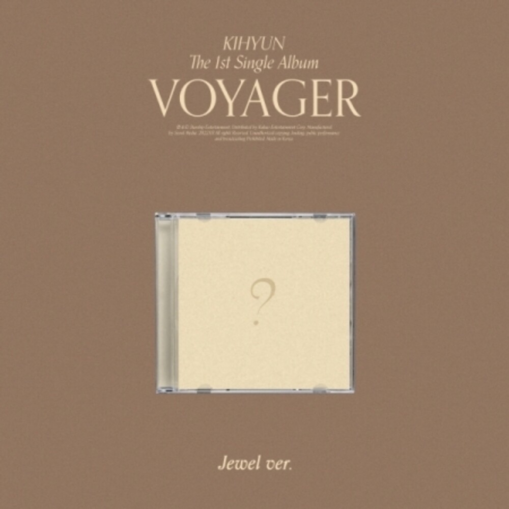 Kihyun - Voyager (Jewel Case Version) [incl. 16pg Photobook, Photocard, Ticket + Mini-Poster]