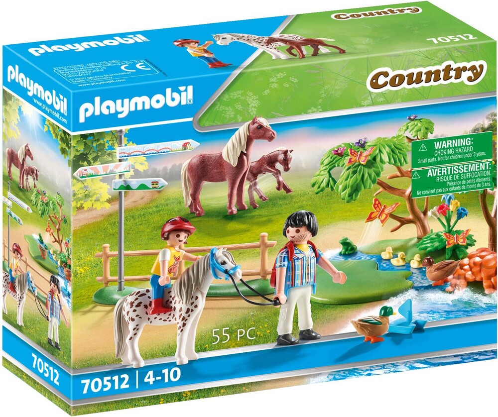 Playmobil - Country Adventure Pony Ride (Fig)