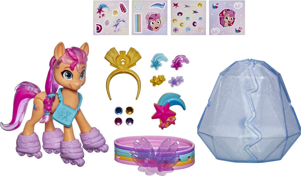 Mlp Movie Crystal Adventure Ponies Ast - Hasbro Collectibles - My Little Pony Movie Crystal Adventure Ponies Assortment