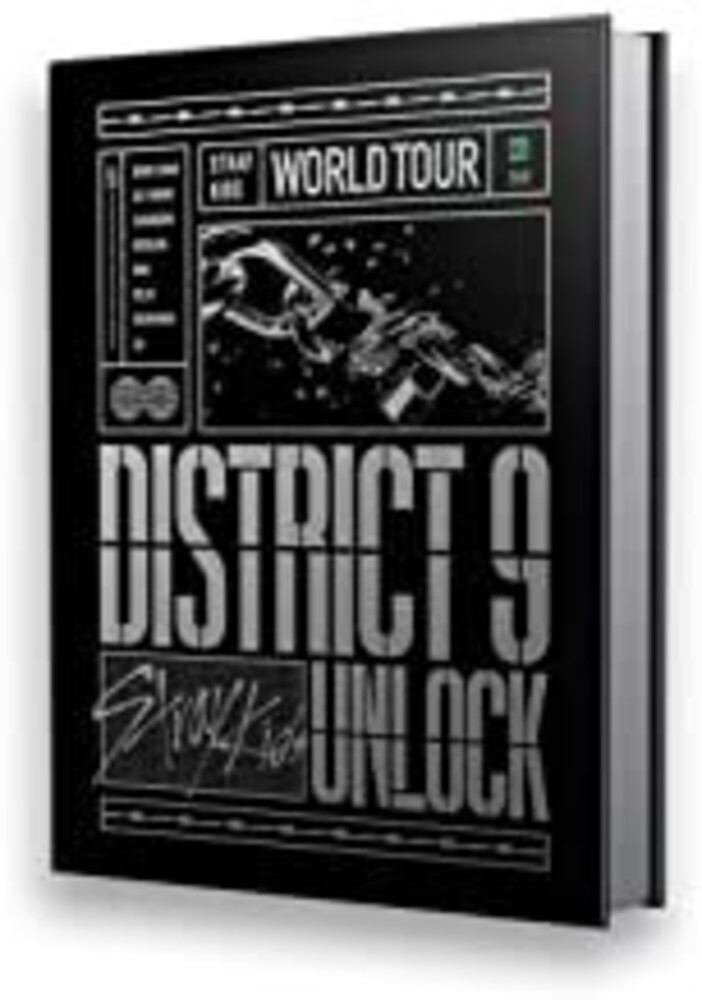 stray kids world tour district 9 unlock in seoul incl 44pg photobook sticker 8pc print photo set record store day