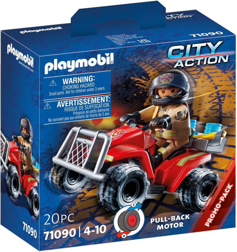 Playmobil - City Action Fire Rescue Quad (Fig)