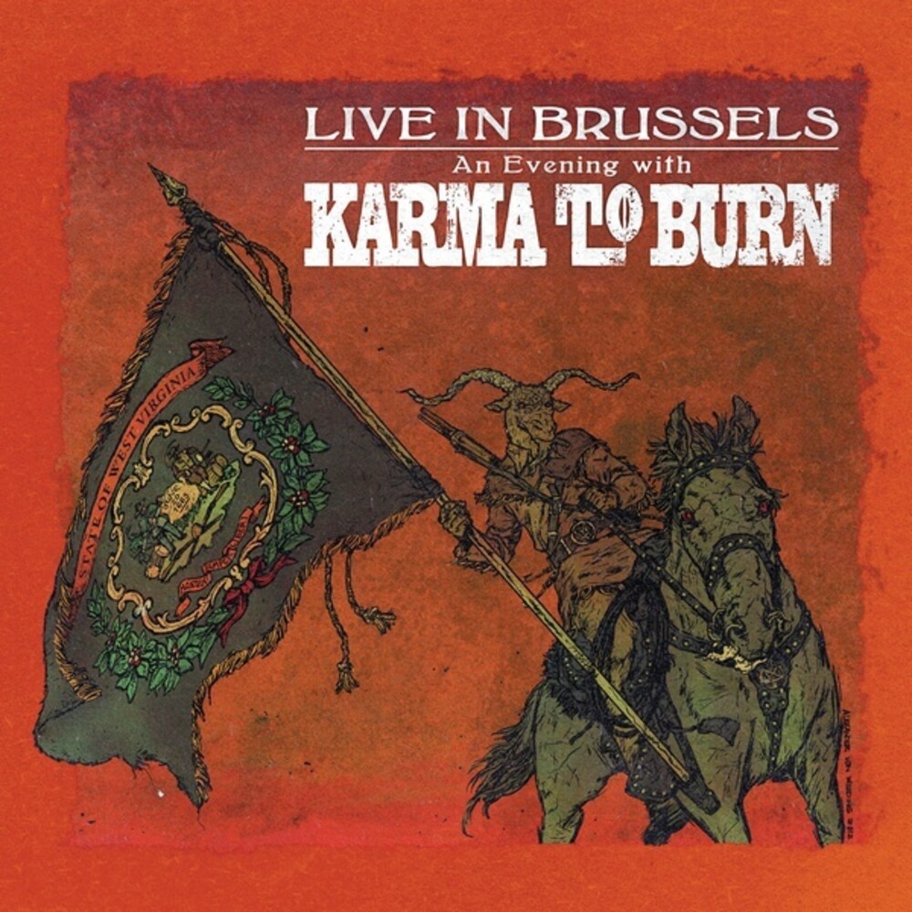 Karma To Burn - Live In Brussels (Quad White/Red Vinyl) [Colored Vinyl]
