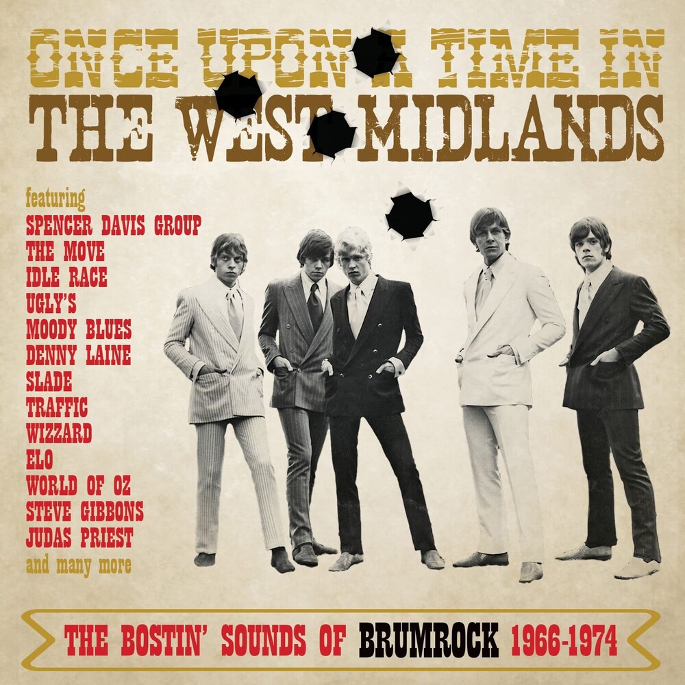 Various Artists - Once Upon A Time In The West Midlands: Bostin' Sounds Of Brumrock 1966-1974 / Various
