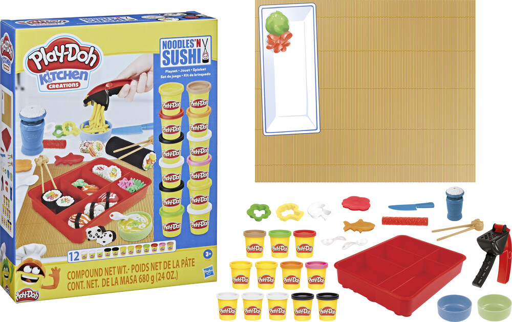 Pd Noodles N Sushi Playset - Pd Noodles N Sushi Playset (Afig) (Clcb)