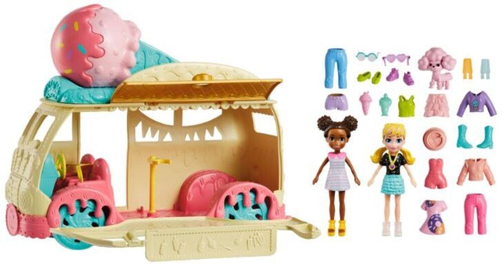 Polly Pocket - Polly Pocket 3in Ice Cream Truck (Fig)