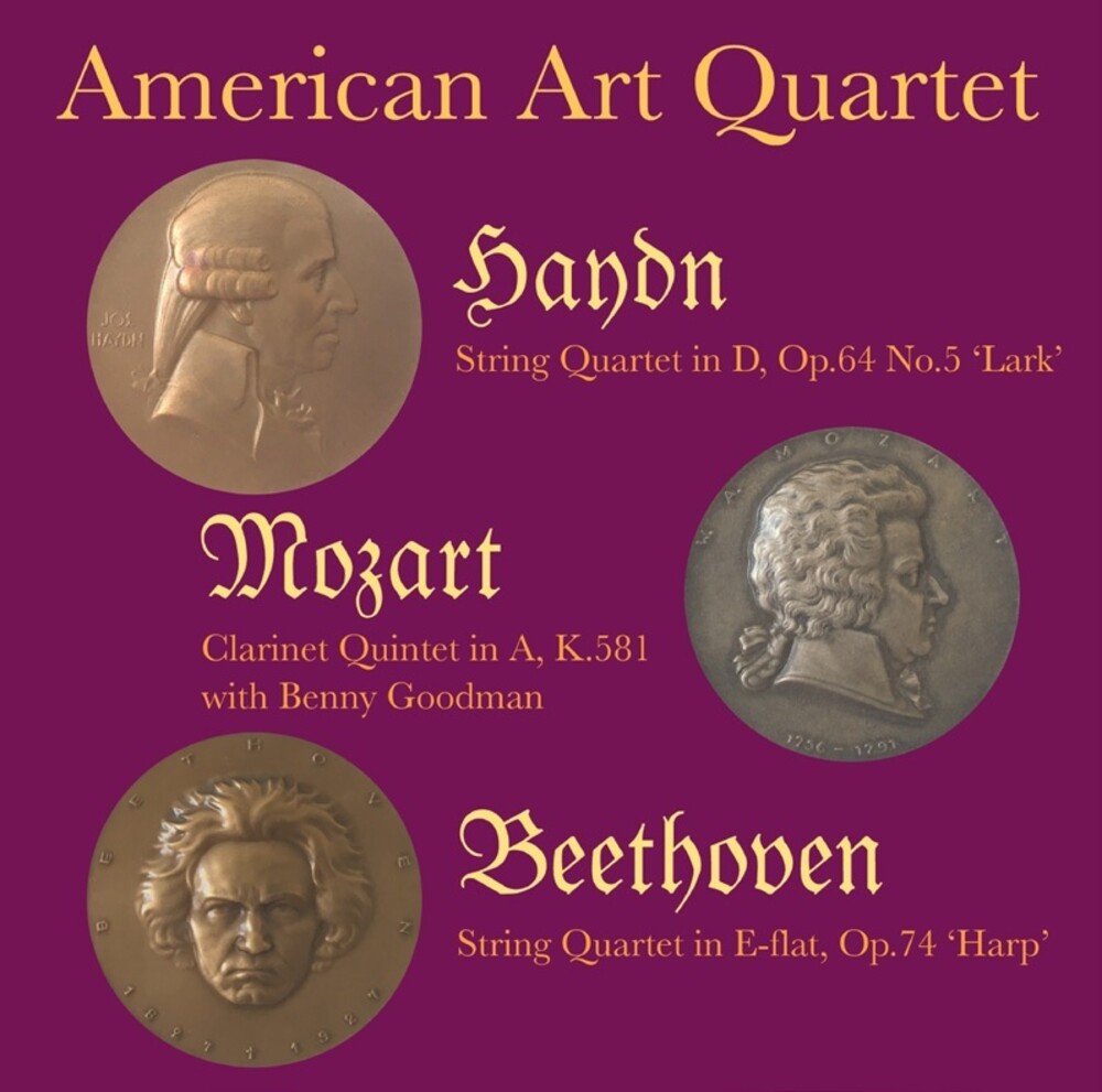 American Art Quartet - Plays Haydn Mozart & Beethoven (Aus)