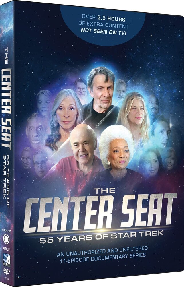 Center Seat: 55 Years of Star Trek - Center Seat: 55 Years Of Star Trek (4pc) / (Box)