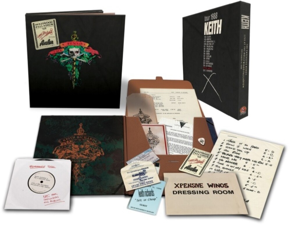 Keith Richards & The X-Pensive Winos - Live At The Hollywood Palladium: Remastered [Limited Edition Deluxe Box Set]