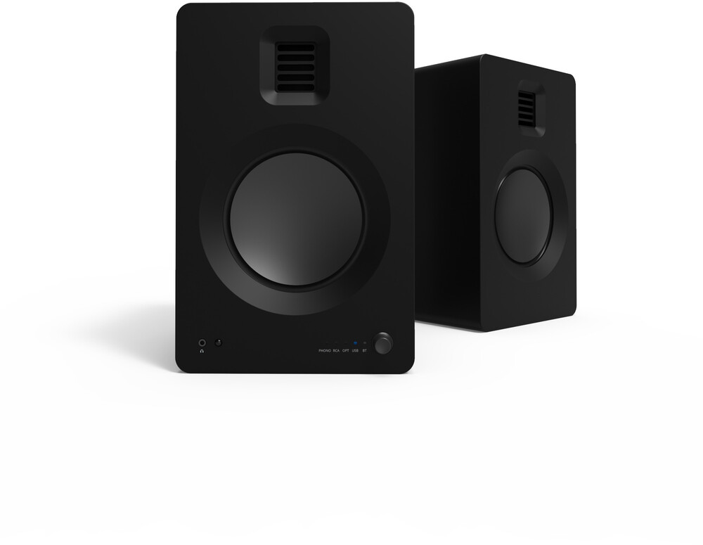 Kanto Tuk Bluetooth 260W Bookshelf Speakers Black - Kanto Tuk Bluetooth 260w Bookshelf Speakers Black