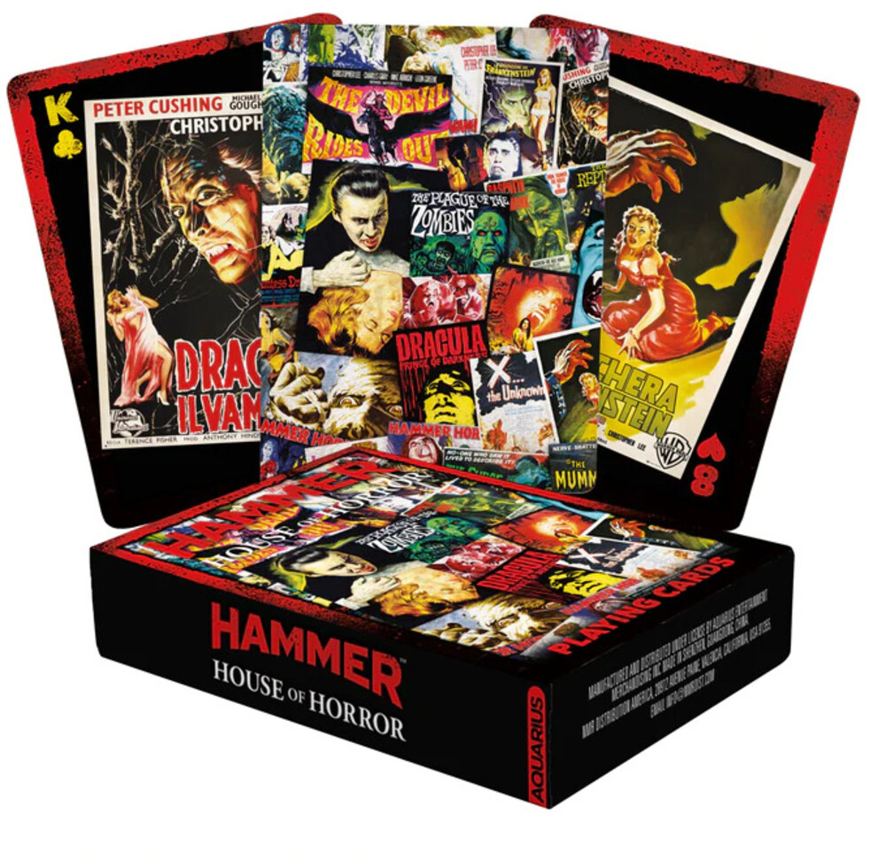 Hammer House of Horror Playing Cards Deck - Hammer House of Horror Playing Cards Deck