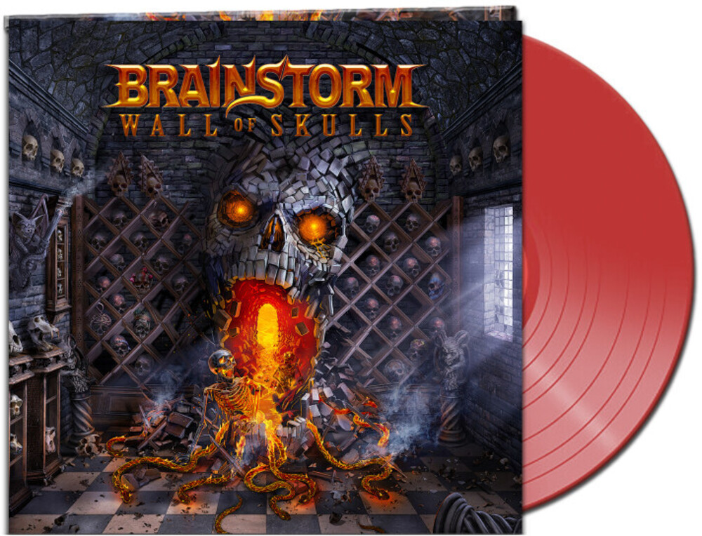 Brainstorm - Wall Of Skulls (Clear Red Vinyl) [Colored Vinyl] [Clear Vinyl]