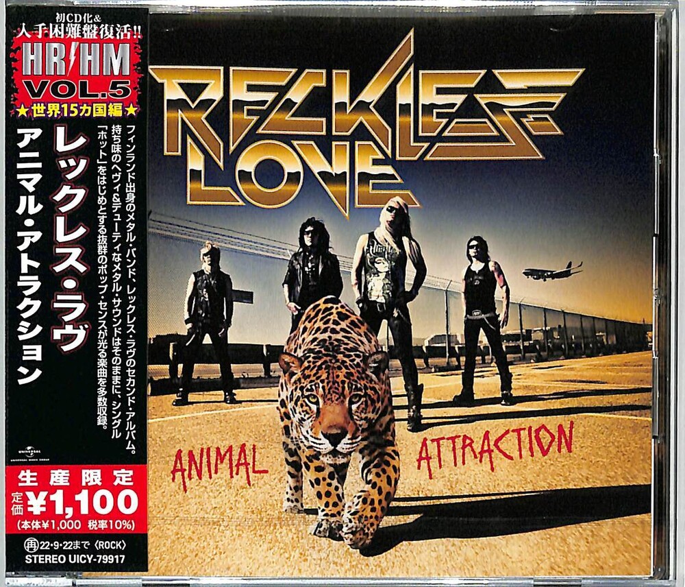 Reckless Love - Animal Attraction [Reissue] (Jpn)