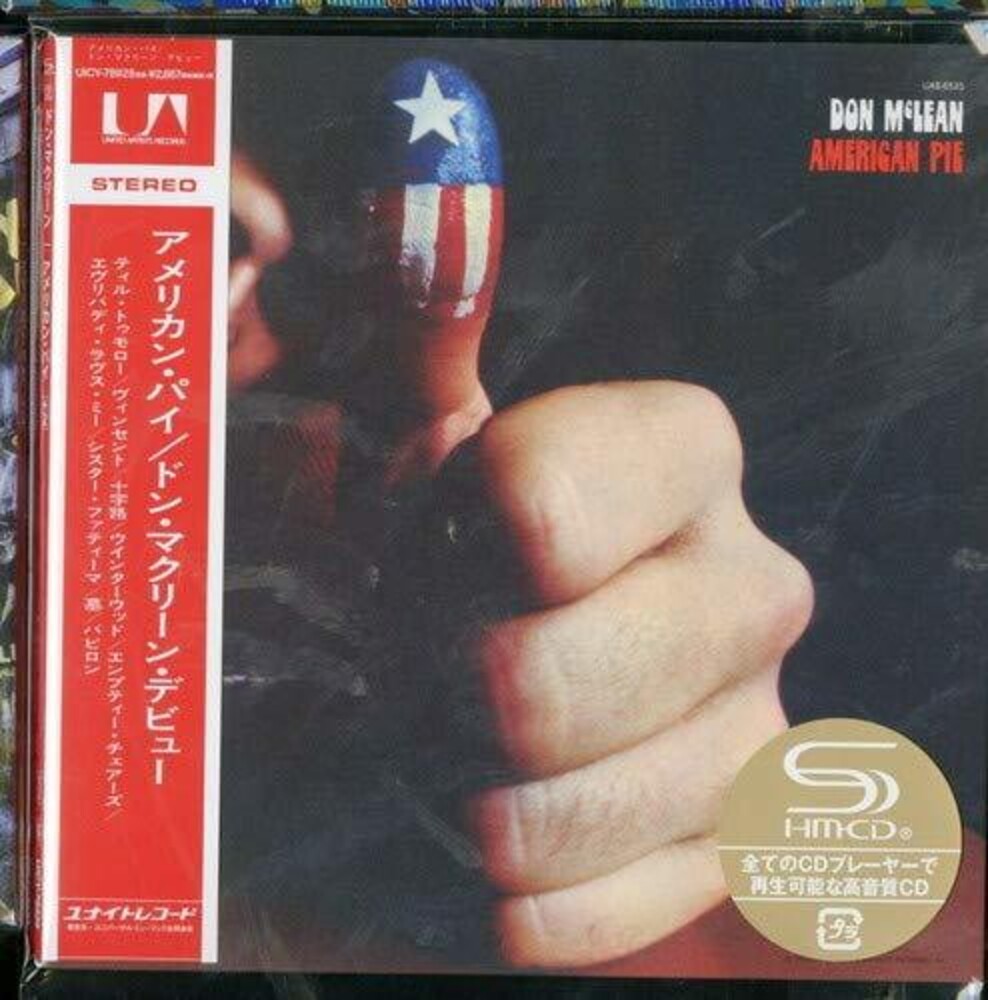 Don Mclean - American Pie (Bonus Tracks) (Jmlp) [Remastered] (Shm)