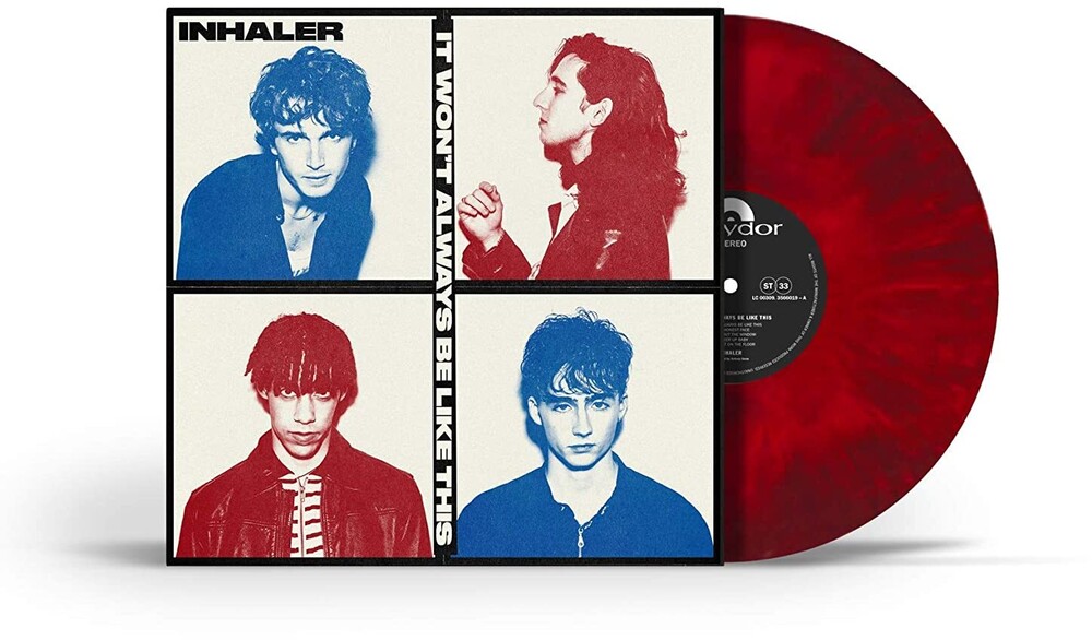 Inhaler - It Won't Always Be Like This [Colored Vinyl] [Limited Edition] (Red)