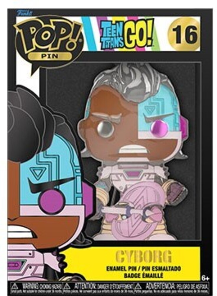 Funko Pop! Pin: - Dc - Teen Titans - Cyborg (Pin) (Vfig)