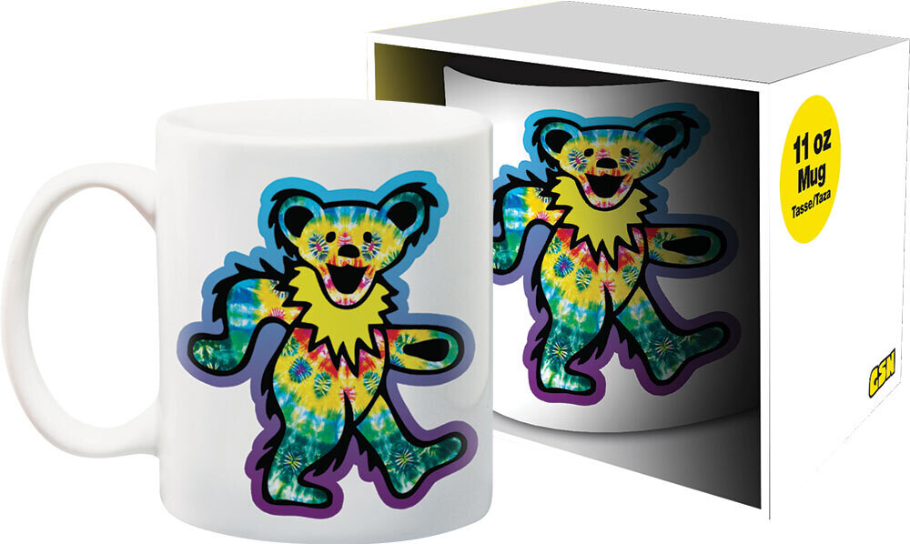 Grateful Dead Rainbow Bear 11Oz Boxed Mug - Grateful Dead Rainbow Bear 11oz Boxed Mug (Mug)