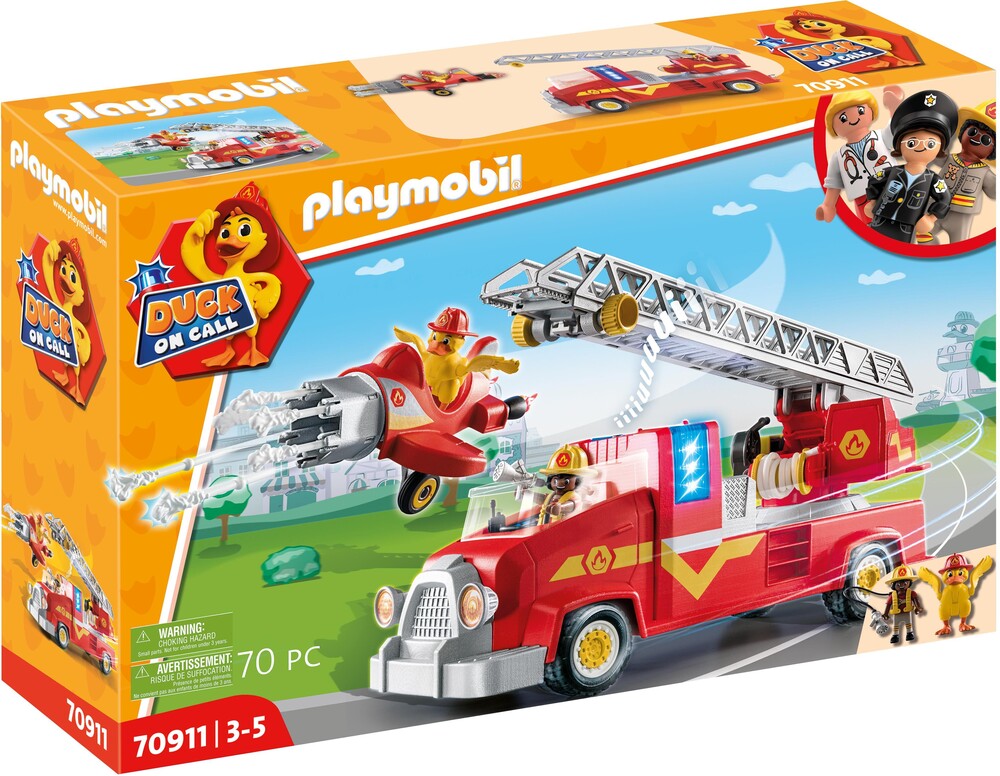 Playmobil - Duck On Call Fire Rescue Truck (Fig)