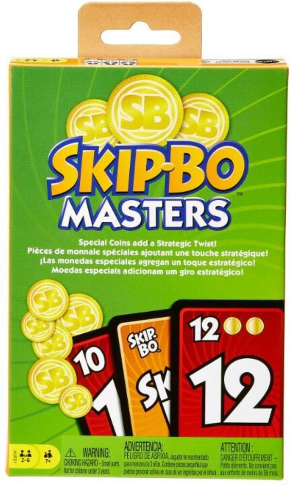 Card Games - Skip Bo Masters (Crdg) (Ttop)