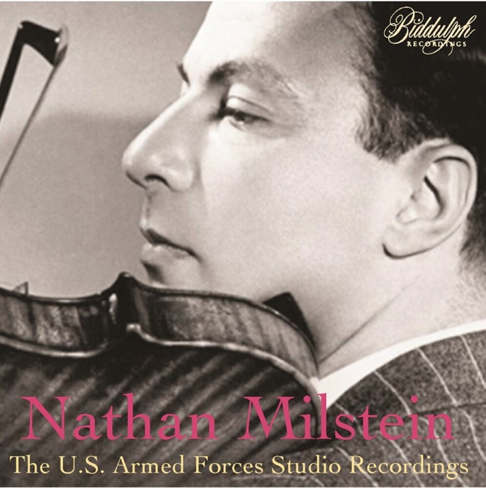 NATHAN MILSTEIN - Us Armed Forces Studio Recordings (Aus)